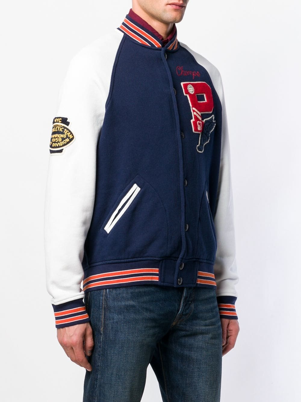 Polo Ralph Lauren Varsity Bomber Jacket, $312 | farfetch.com | Lookastic