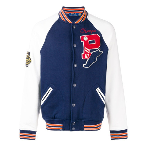 Polo Ralph Lauren Varsity Bomber Jacket, $367  | Lookastic