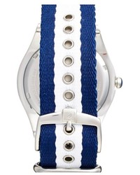 Sperry Navigator Striped Nylon Strap Watch 44mm