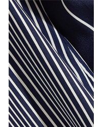 Joseph Lance Striped Silk Blouse