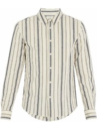 Ditions Mr St Germain Striped Cotton Shirt