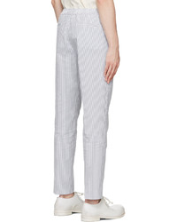 Harmony Blue Cotton Trousers