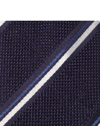 Canali Striped Woven Silk Tie