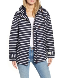 Joules Coast Print Waterproof Hooded Jacket