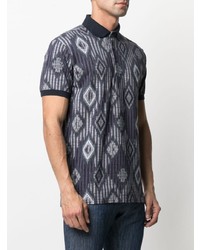 Etro Diamond Knit Polo Shirt