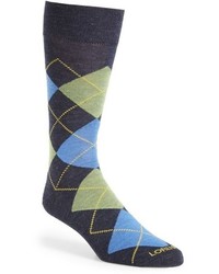 Lorenzo Uomo Traditional Argyle Socks