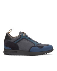 Dunhill Blue Radial Runner Sneakers