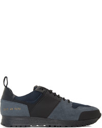 Common Projects Blue Track Technical Low Sneakers