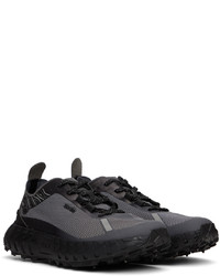 Norda Gray Black 001 G Spike Sneakers