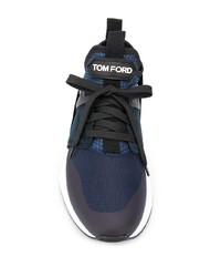 Tom Ford Jago Mesh Low Top Sneakers