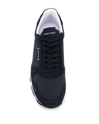 Emporio Armani Lace Up Low Top Sneakers