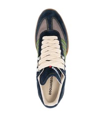 DSQUARED2 Legend Contrast Panel Low Top Sneakers