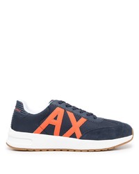 Armani Exchange Logo Patch Low Top Sneakers