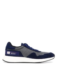 Z Zegna Low Top Lace Up Sneakers