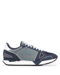 Emporio Armani Low Top Panelled Sneakers