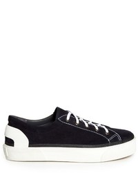 Lanvin Low Top Suede Trainers