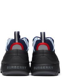 Burberry Navy Black Two Tone Arthur Sneakers