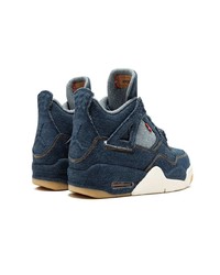 Jordan Nike X Levis Air 4 Retro Sneakers