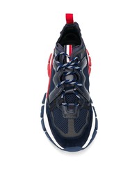 Moncler Panelled Lace Up Sneakers