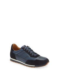 Magnanni Serano Sneaker In Navy Navy Suede At Nordstrom