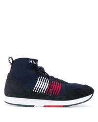 Tommy Hilfiger Stripe Sock High Top Sneakers