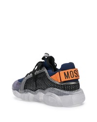 Moschino Teddy Shoes Logo Strap Sneakers