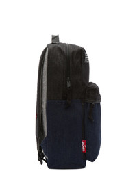 Levis Blue Denim Backpack