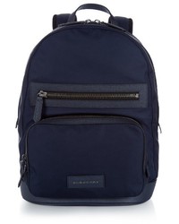 Burberry Shoes Accessories Marden Leather Trim Backpack