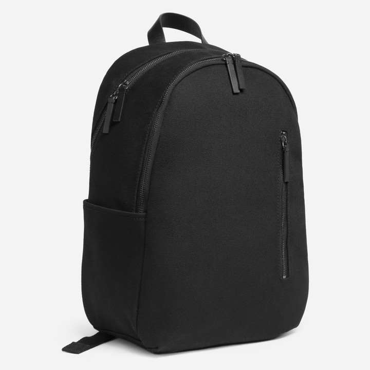 The Beach Canvas Backpack Natural / Dark Navy – Everlane