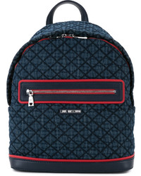 Love Moschino Front Zip Backpack