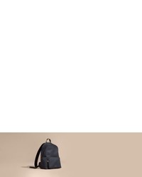 Burberry Leather Trim Nylon Backpack