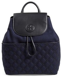 Tory Burch Marion Quilted Flannel Backpack
