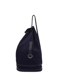 Jacquemus Navy Le Polochon Backpack