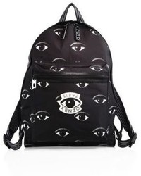 Kenzo Sac A Dos Eyes Backpack Travel Bag