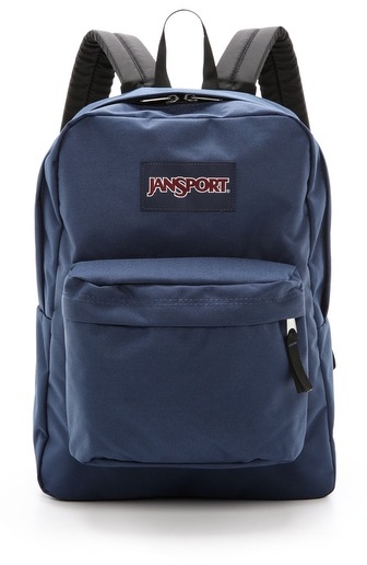 jansport superbreak backpack navy