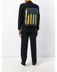Fendi Watercolour Striped Backpack