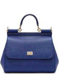 Dolce & Gabbana Blue Medium Miss Sicily Bag
