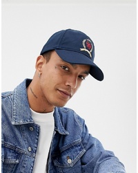 Tommy Jeans 60 Limited Capsule Baseball Cap With Crest Logo In Navy