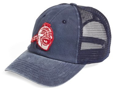 American Needle Atlanta Braves Raglan Bones Mesh Trucker Cap, $24, Nordstrom