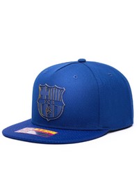 FAN INK Blue Barcelona Elite Snapback Hat