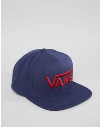 Vans Drop V Snapback In Blue V000yelkz