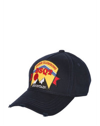 DSQUARED2 Mountain Patch Canvas Baseball Hat