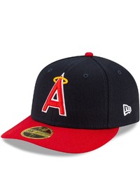 New Era Navy California Angels 2021 Turn Back The Clock 59fifty Fitted Hat