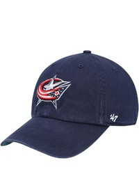 '47 Navy Columbus Blue Jackets Team Franchise Fitted Hat At Nordstrom