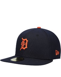 New Era Navy Detroit Tigers Authentic Collection On Field Road 59fifty Fitted Hat At Nordstrom