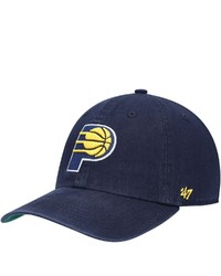 '47 Navy Indiana Pacers Team Franchise Fitted Hat At Nordstrom