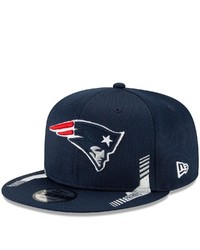 New Era Navy New England Patriots 2021 Nfl Sideline Home 9fifty Snapback Adjustable Hat At Nordstrom