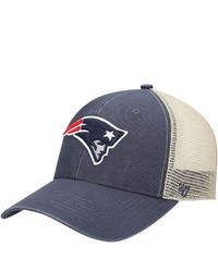 '47 Navy New England Patriots Flag Mvp Snapback Hat