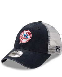 New Era Navy New York Yankees Cooperstown Collection Trucker 9forty Adjustable Hat At Nordstrom