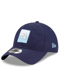 New Era Navy North Carolina Tar Heels Contrast Patch 9twenty Adjustable Hat At Nordstrom